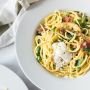 Home 73 pasta con asparagi prosciutto e mozzarella affumicata 1
