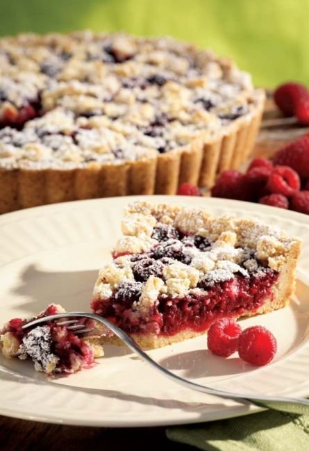 Home 37 Ricetta crostata di lamponi e mandorle 1900Cucina