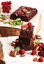 Home 22 truffle brownies al cioccolato al latte burro arachidi